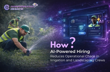 How AI-Powered Hiring Reduces Operational Chaos in Irrigation and Landscaping Crews