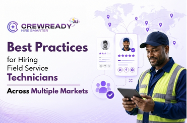 Best Practices to Hire Field Service Technicians Across Multiple Markets